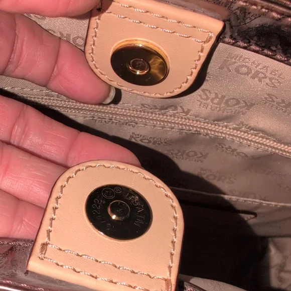 Michael Kors Shimmering Bronze Tote - Picture 14 of 14